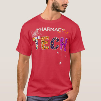 Camiseta Tecnología de farmacia Halloween