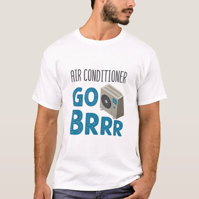 Camiseta Tecnología de HVAC Aire Acondicionado técnico Go B (Anverso)