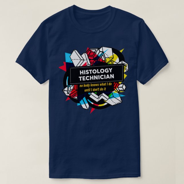CAMISETA TECNOLOGÍA DE LA HISTOLOGÍA (Diseño del anverso)