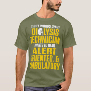 Camiseta Tecnología de nefrología orientada a los técnicos