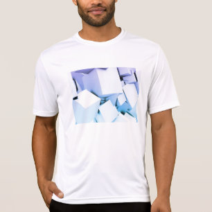 Camiseta Tecnología de Quantum como arte abstracto del