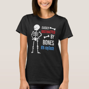 Camiseta Tecnología De Rayos X Fácilmente Distraída Por Hue