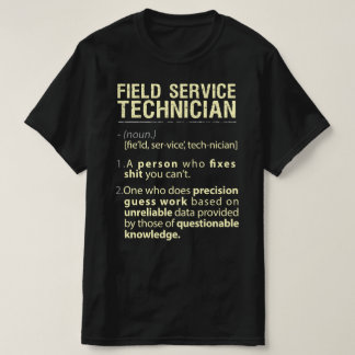 Camiseta Tecnología de servicio de campo Definición Real Am