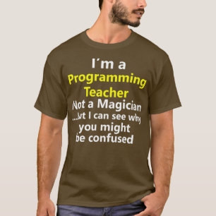 Camiseta Tecnología de TI de programación de la Escuela de