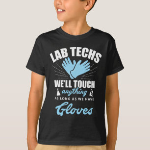 Camiseta Tecnología divertida del laboratorio de la semana