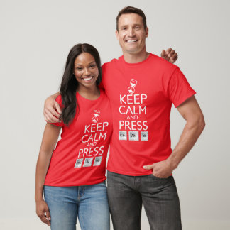 Camiseta Tecnología divertida para el control de prensa de 