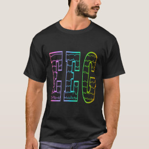 Camiseta Tecnología Eeg De Neurodiagnóstico Colorido