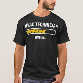 Camiseta Tecnología HVAC en técnico de carga de formación