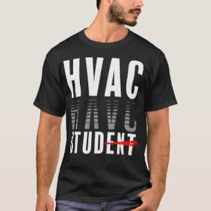 Camiseta Tecnología HVAC HVAC de calefacción para estudiant