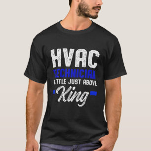 Camiseta Tecnología HVAC King Funny HVAC Tech