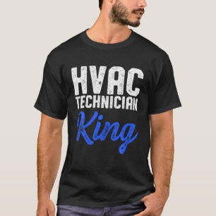 Camiseta Tecnología HVAC King Funny HVAC Tech