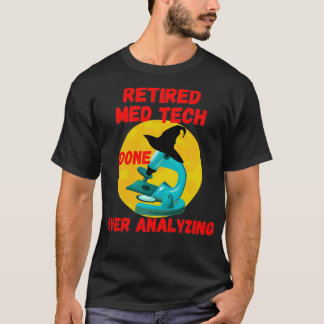 CAMISETA TECNOLOGÍA MED RETIRADA HECHA POR ANALIZAR EL TRAB