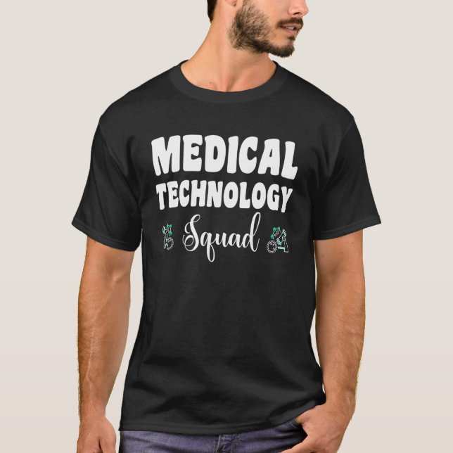 Camiseta Tecnología médica profesional Squad Lab Che (Anverso)