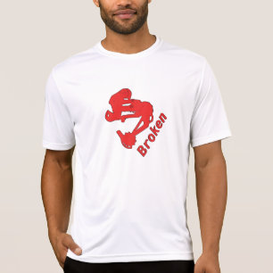 Camiseta Tecnología quebrada T-Roja