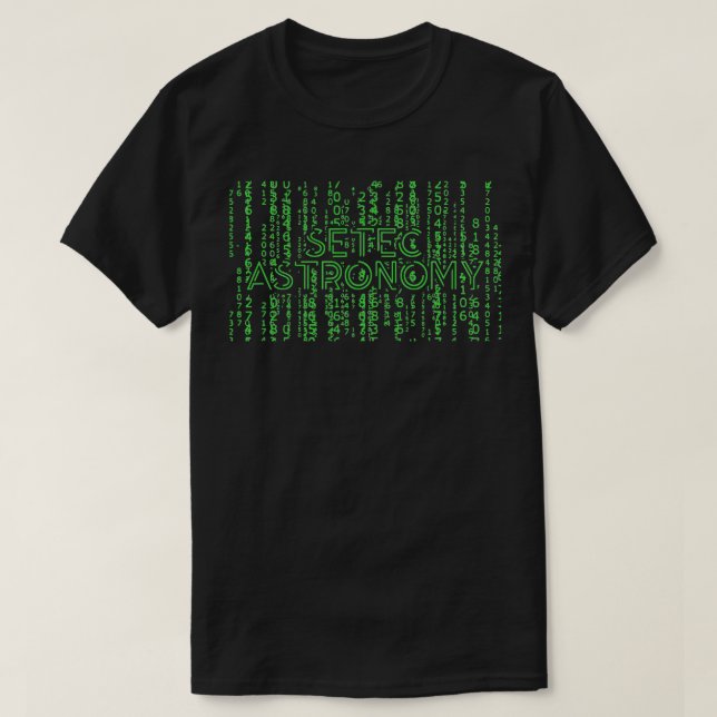 Camiseta Tecnología Setec Astronomy Computer Programmer Dev (Diseño del anverso)