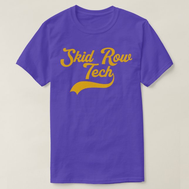 Camiseta Tecnología Skid Row (Diseño del anverso)