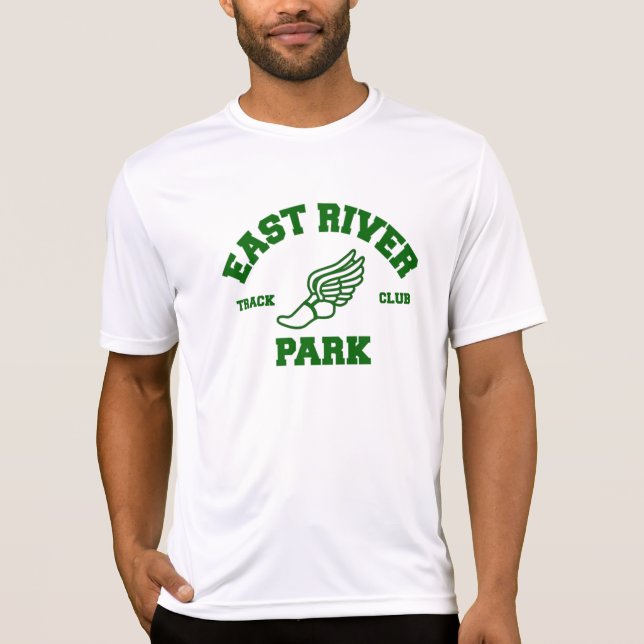 Camiseta Tecnología T del club de la pista del parque de (Anverso)