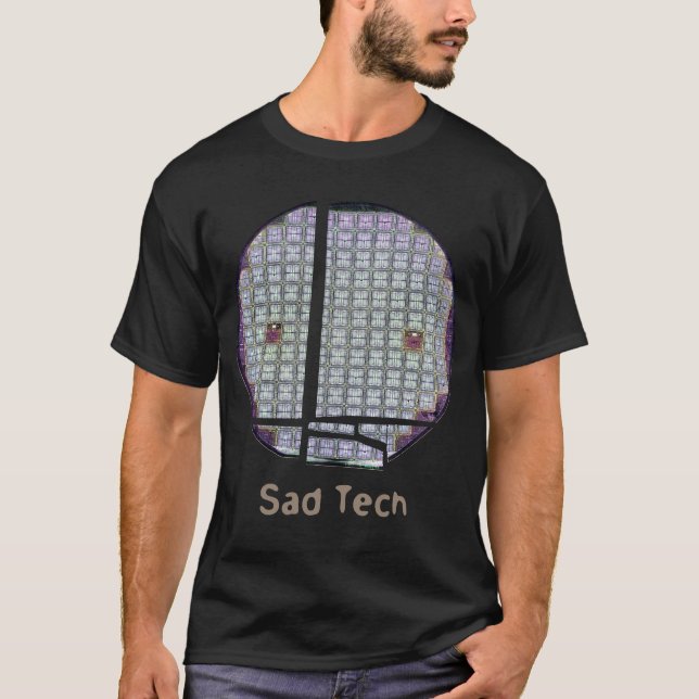 Camiseta Tecnología triste (Anverso)