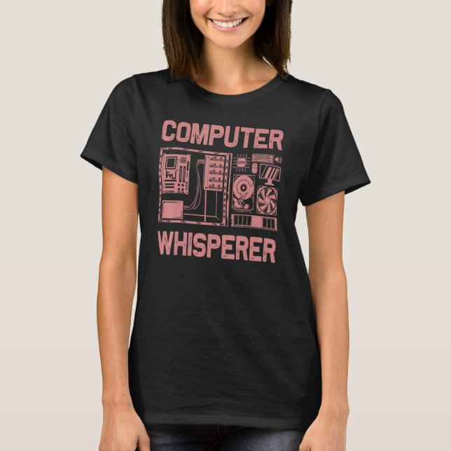 Camiseta Tecnologías de la computación de los hombres de la (Anverso)
