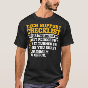 Camiseta Tecnologías de la información Soporte técnico espe