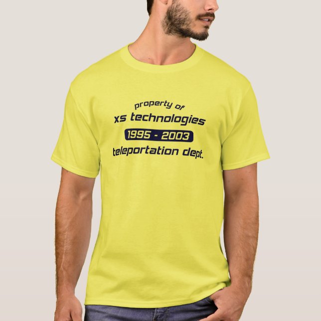 Camiseta Tecnologías de XS (Anverso)
