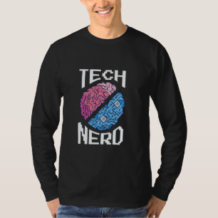 Camiseta Tecnologías Informáticas Nerd Para Ingenieros De S