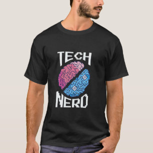 Camiseta Tecnologías Informáticas Nerd Para Ingenieros De S