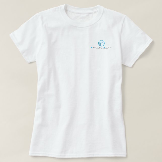 Camiseta Tecnologías negras huérfanas de Brightborn (Diseño del anverso)