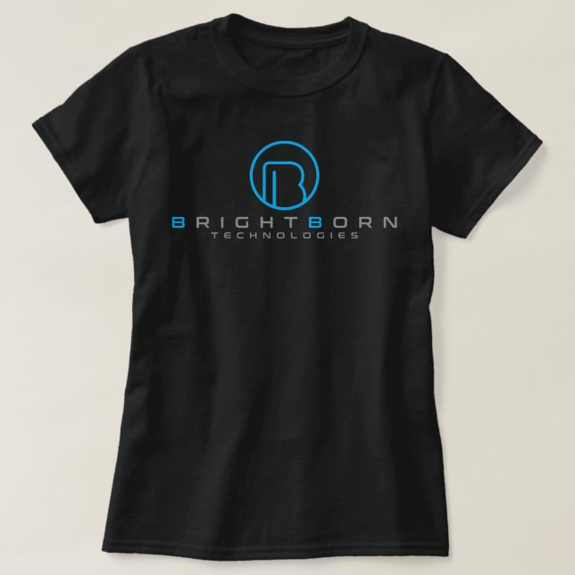 Camiseta Tecnologías negras huérfanas de Brightborn (Diseño del anverso)