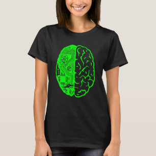 Camiseta Tecnologías y aprendizaje de Ai de Brain y Computa