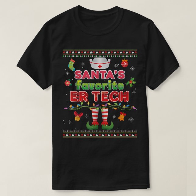 Camiseta Tecnológico de Sala de Emergencias Santas Favorito (Diseño del anverso)