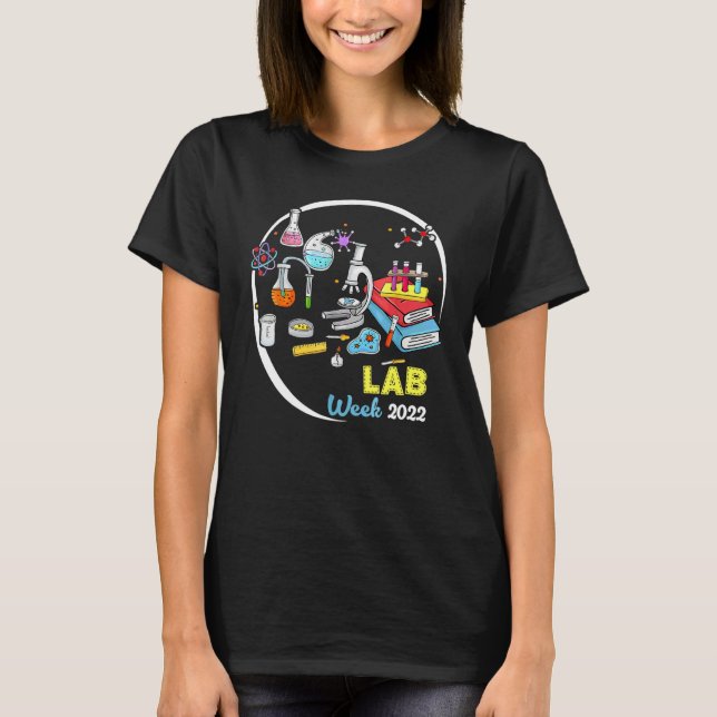 Camiseta Tecnólogo de Lab Week 2022 (Anverso)