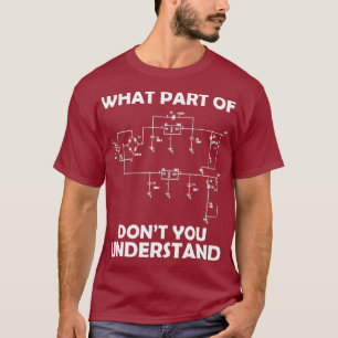 Camiseta Tecnólogo de motores de electrónica divertida