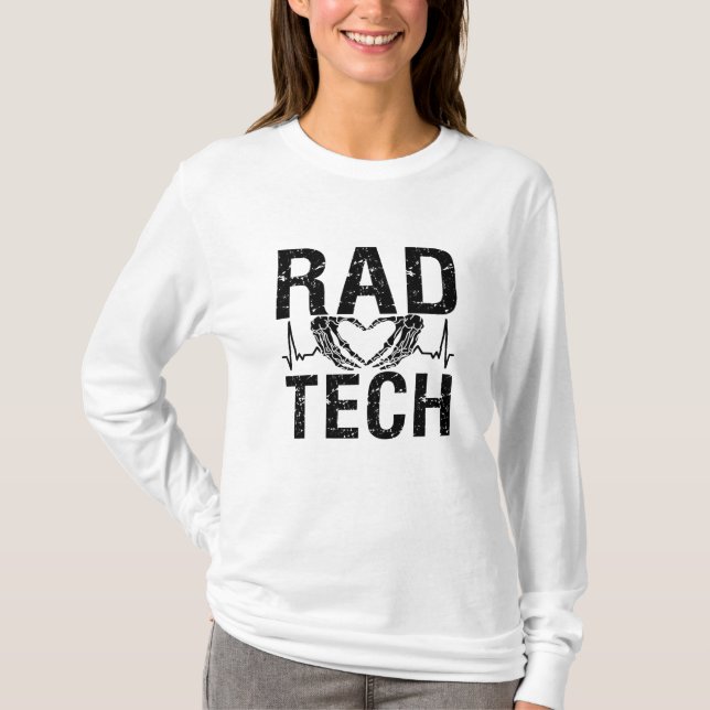 Camiseta Tecnólogo de Rad Tech Radiology (Anverso)