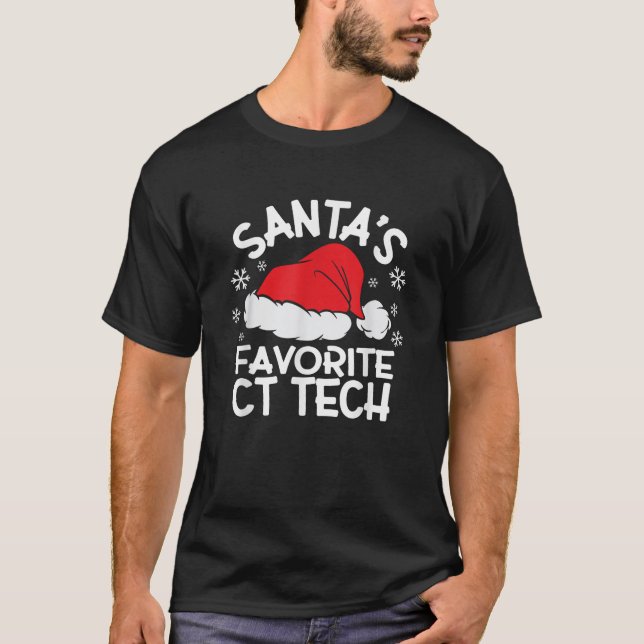 Camiseta Tecnólogo de Tomografía Computada Favorito de Sant (Anverso)