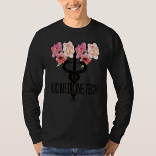 Camiseta Tecnólogo Nuc Med Caduceus Tecnológico De Medicina