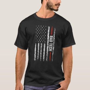 Camiseta Tecnólogo radiológico Rad Tech EEUU Radiología de