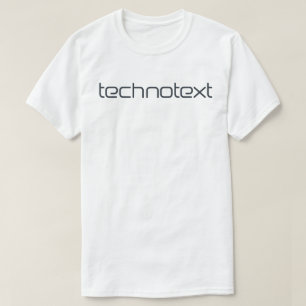 Camiseta Tecnotext Techno Text T-shirt