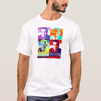 Camiseta Ted Cruz: Colores intrépidos, ningunos pasteles