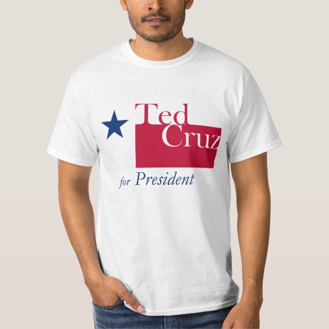 Camiseta Ted Cruz para el presidente (Anverso)