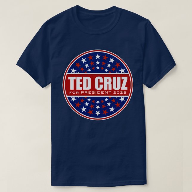 Camiseta Ted Cruz para Presidente 2028 (Diseño del anverso)