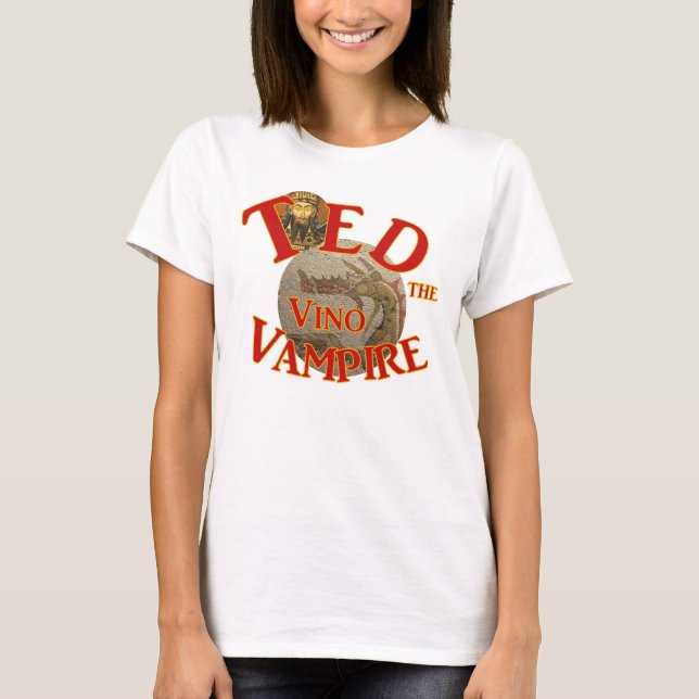 Camiseta Ted, el Vampiro de Ted, el bar Pagan Tiki Shack (Anverso)