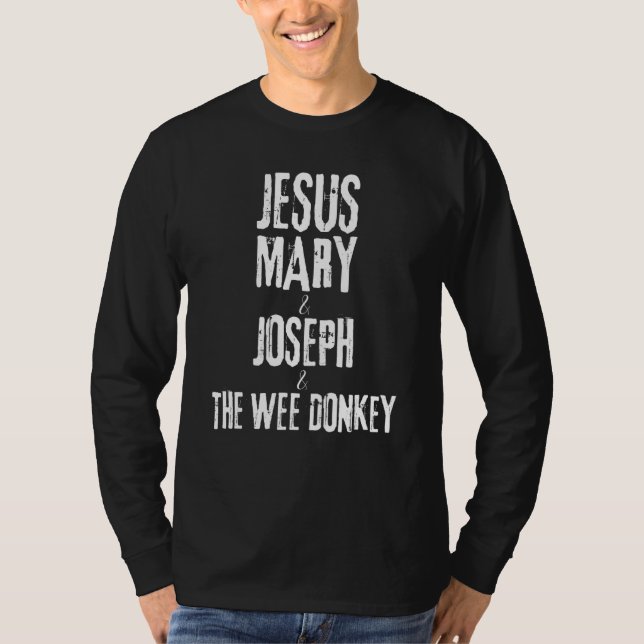 Camiseta Ted Hastings Jesús María José Y El Burro Occidenta (Anverso)