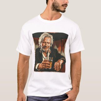 Camiseta Ted Kaczynski en un sombrío retrato