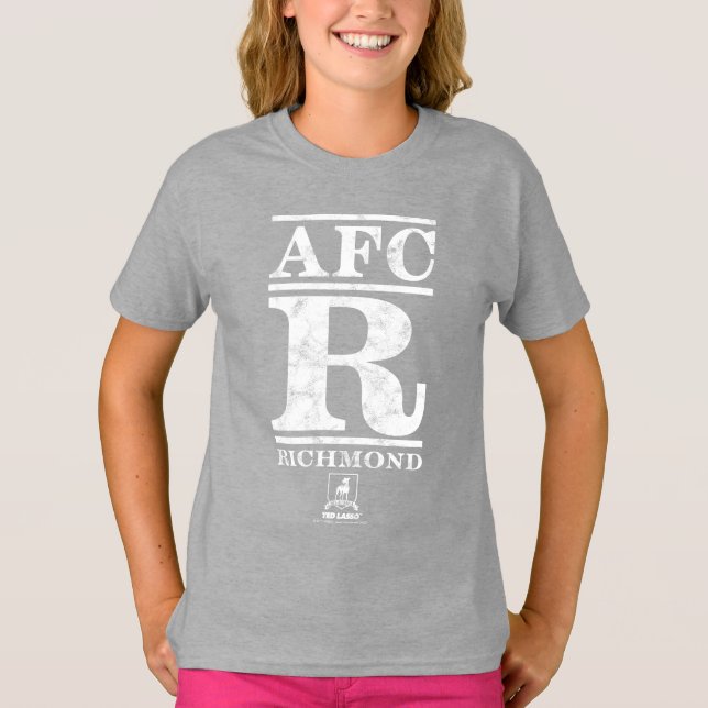 Camiseta Ted Lasso | AFC R Richmond Text Logo (Anverso)