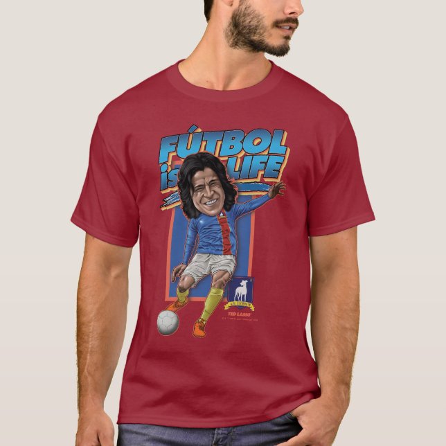 Camiseta Ted Lasso | Dani Rojas Bobblehad (Anverso)