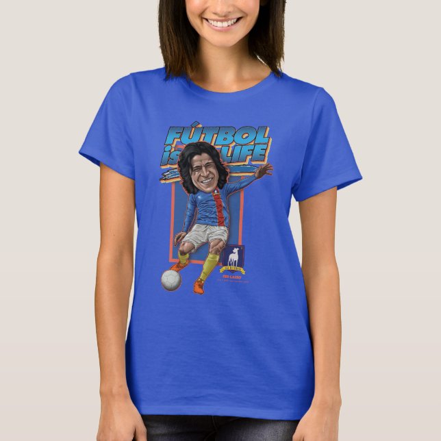 Camiseta Ted Lasso | Dani Rojas Bobblehad (Anverso)