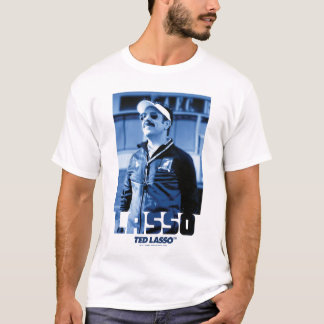 Camiseta Ted Lasso | Gráfica de retrato fotográfico de Lass