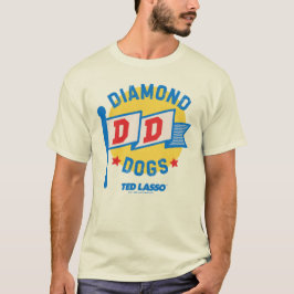 Camiseta Ted Lasso | Gráfica Pennant de Perros de Diamante