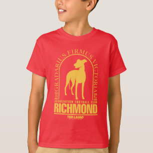 Camiseta Ted Lasso   Logotipo con arcos de oro de Richmond 